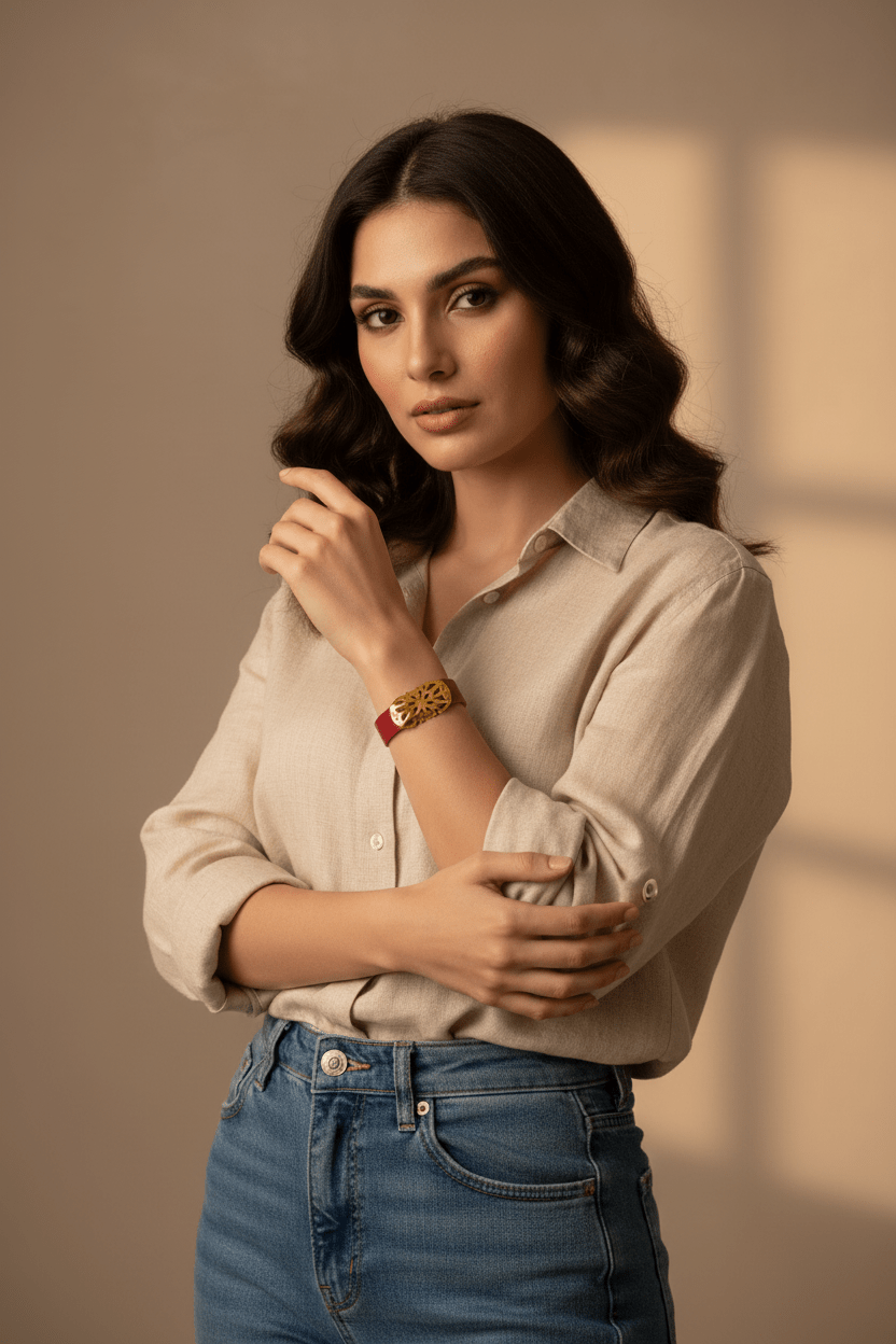 Shams Leather Bracelets
