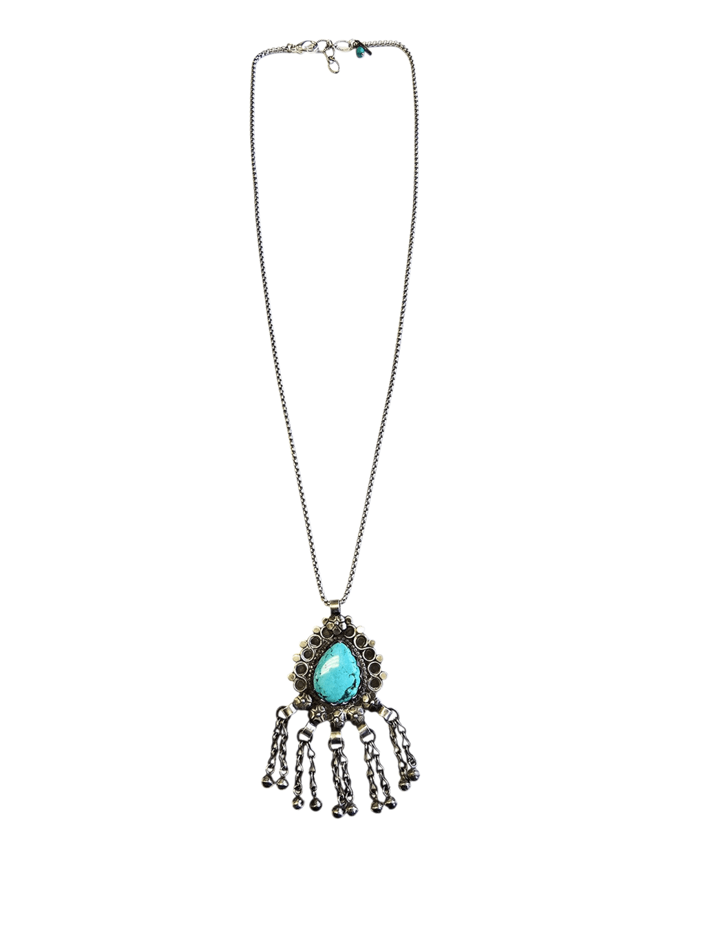 Silver Drop Necklace LG - MINU Jewels