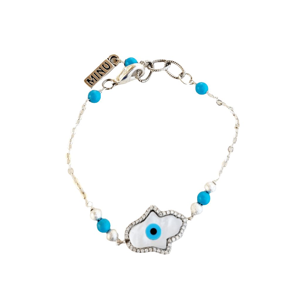 Silver Hamsa Chain - MINU Jewels