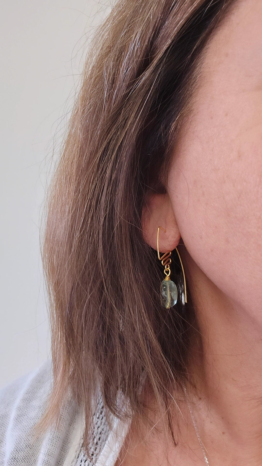 Stone Drop Earrings - MINU Jewels