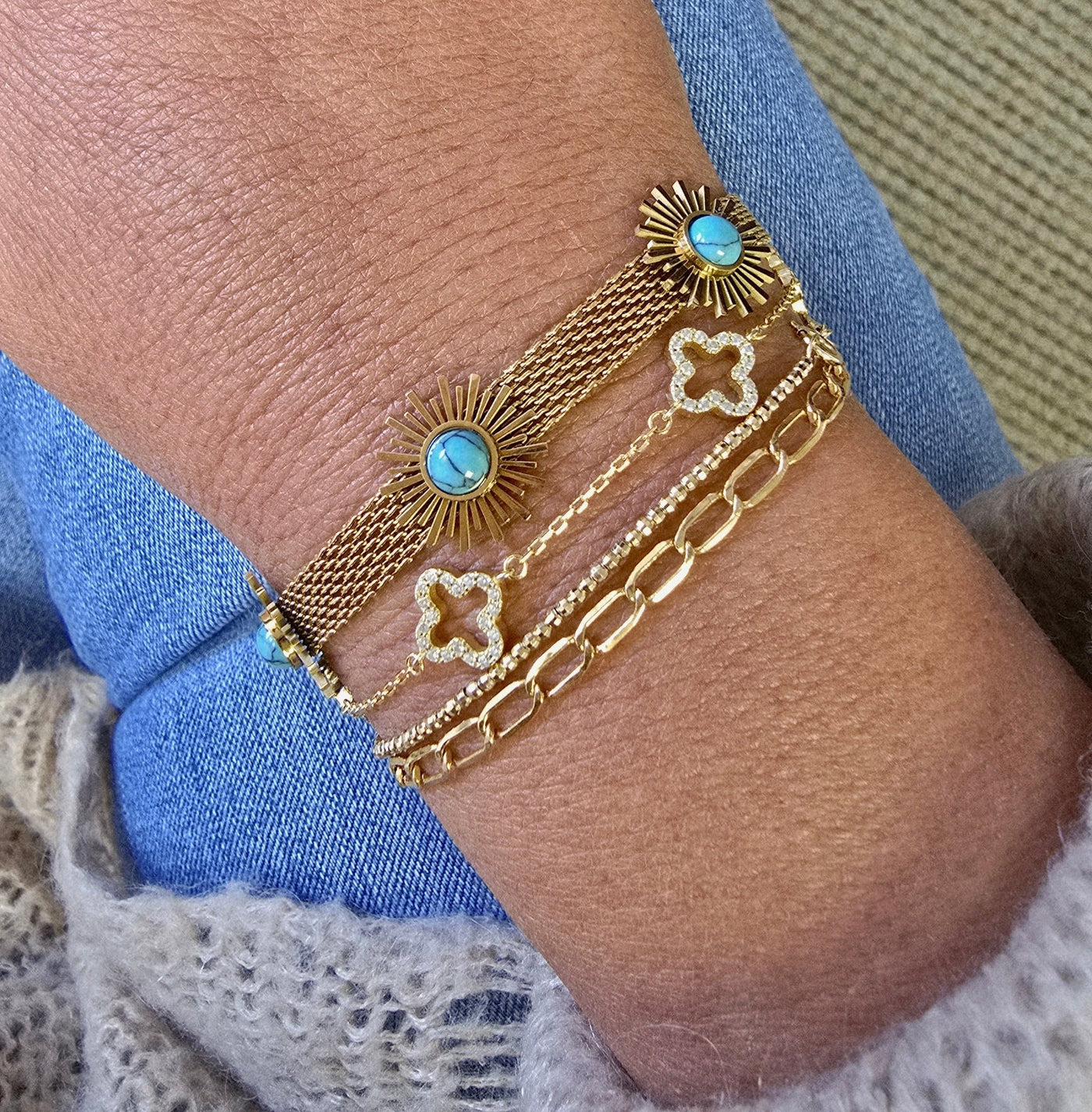 Sun Flower Bracelet - MINU Jewels