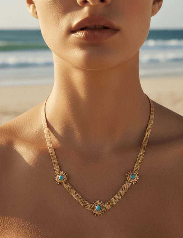 Sunflower Necklace