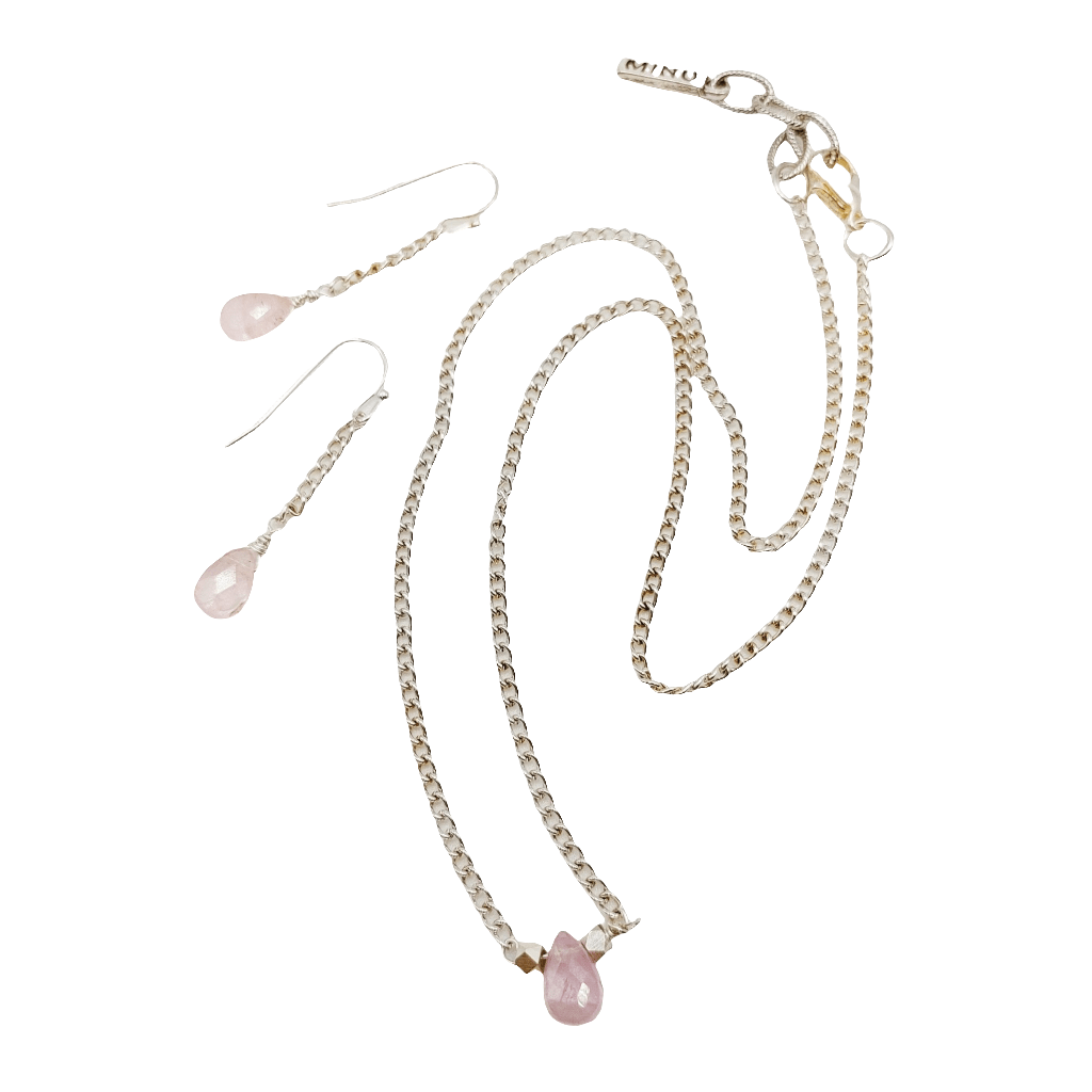 Tourmaline Gumdrop Solitaire Gift Set - MINU Jewels