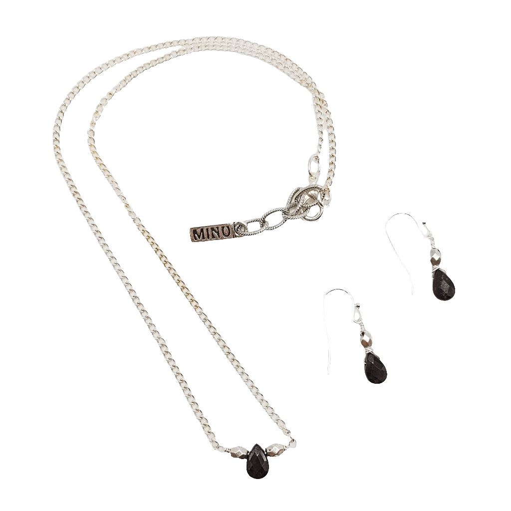 Tourmaline Gumdrop Solitaire Gift Set - MINU Jewels