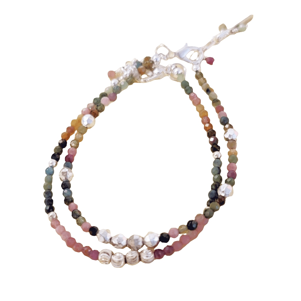 Tourmaline Silver Bracelet - MINU Jewels