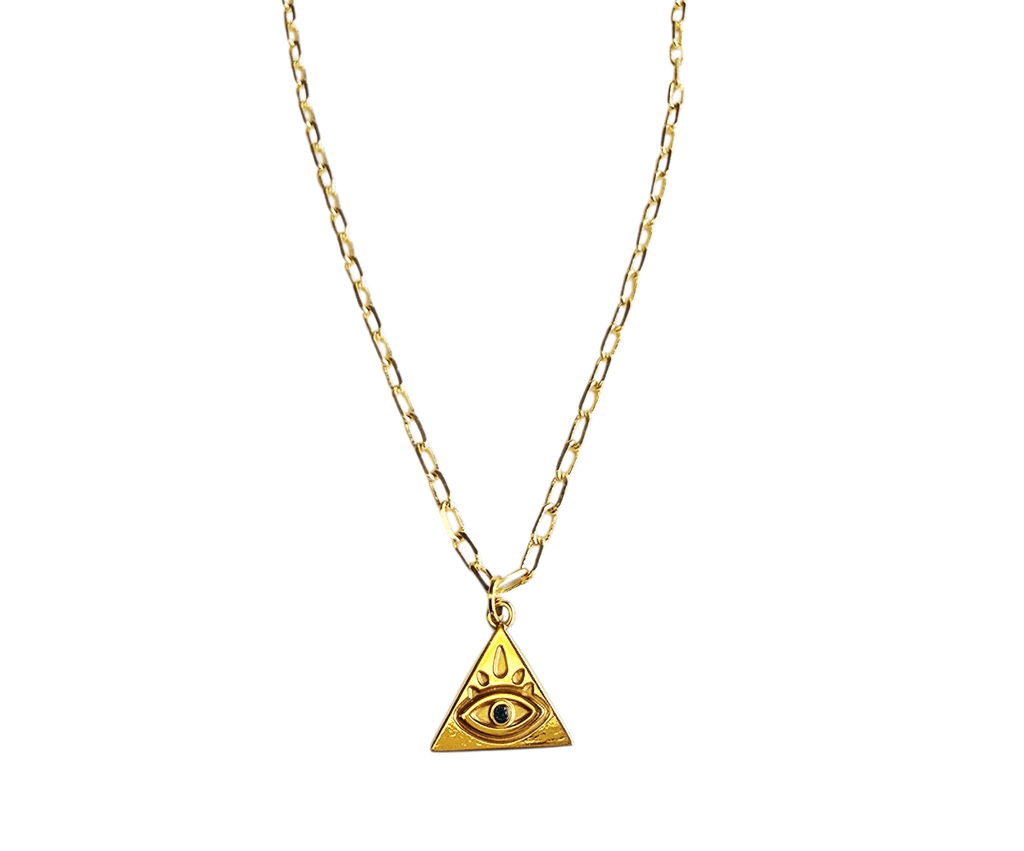 Triangle Eye Necklace - MINU Jewels