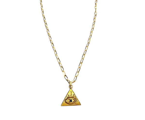 Triangle Eye Necklace - MINU Jewels
