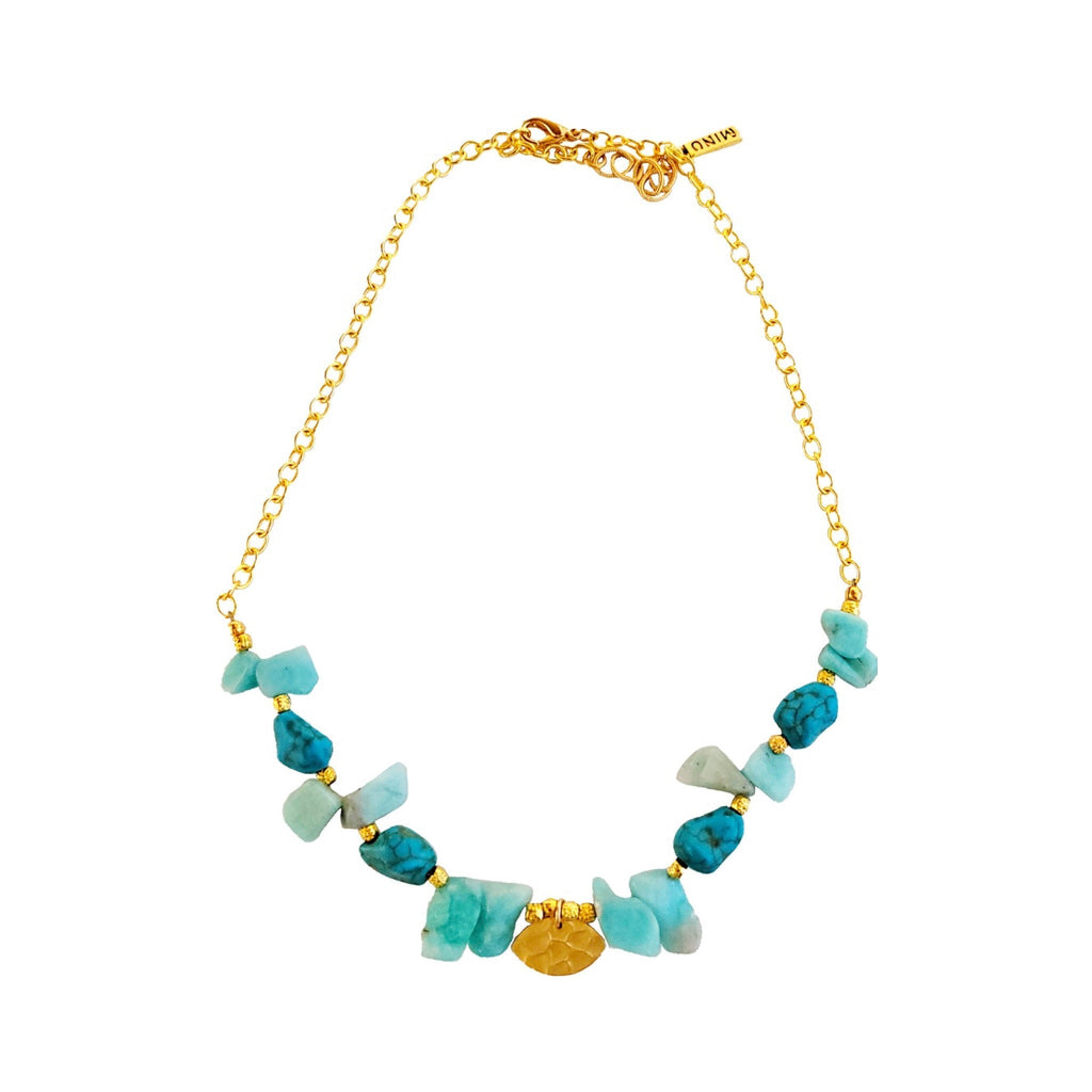 Turquoise Ain Necklace - MINU Jewels