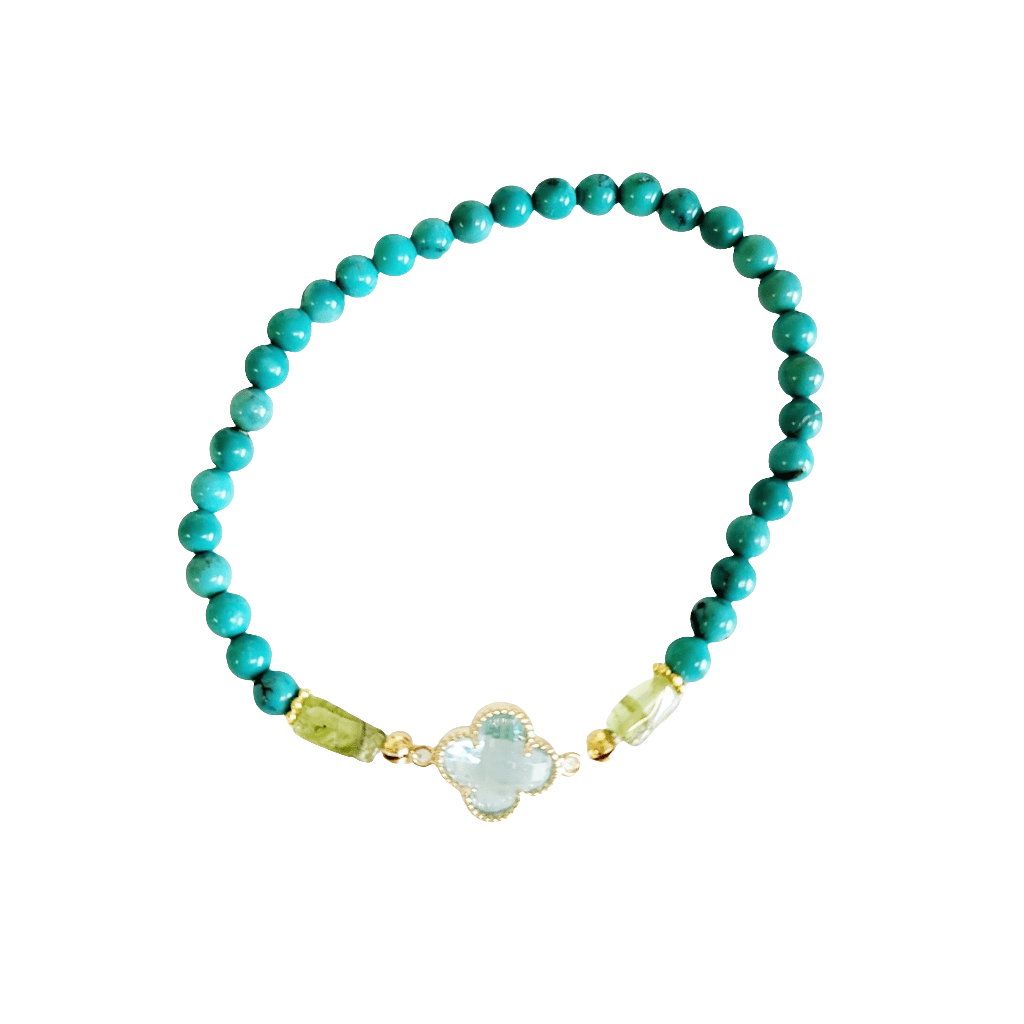 Turquoise Crystal Bracelet - MINU Jewels