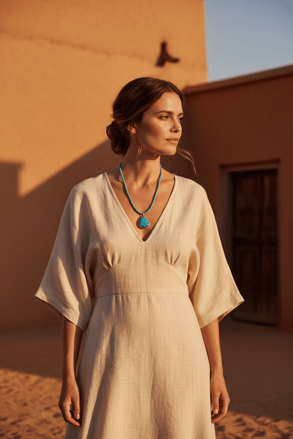 Turquoise Hobo Necklace