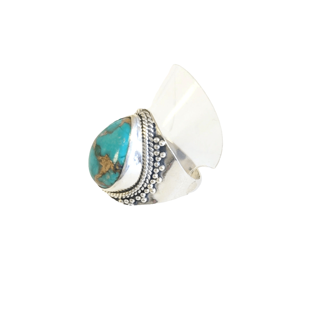 Turquoise Pear Shaped Ring - MINU Jewels