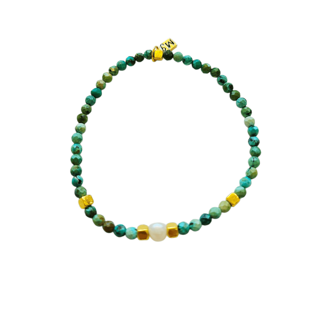 Turquoise Pearl Bracelet - MINU Jewels