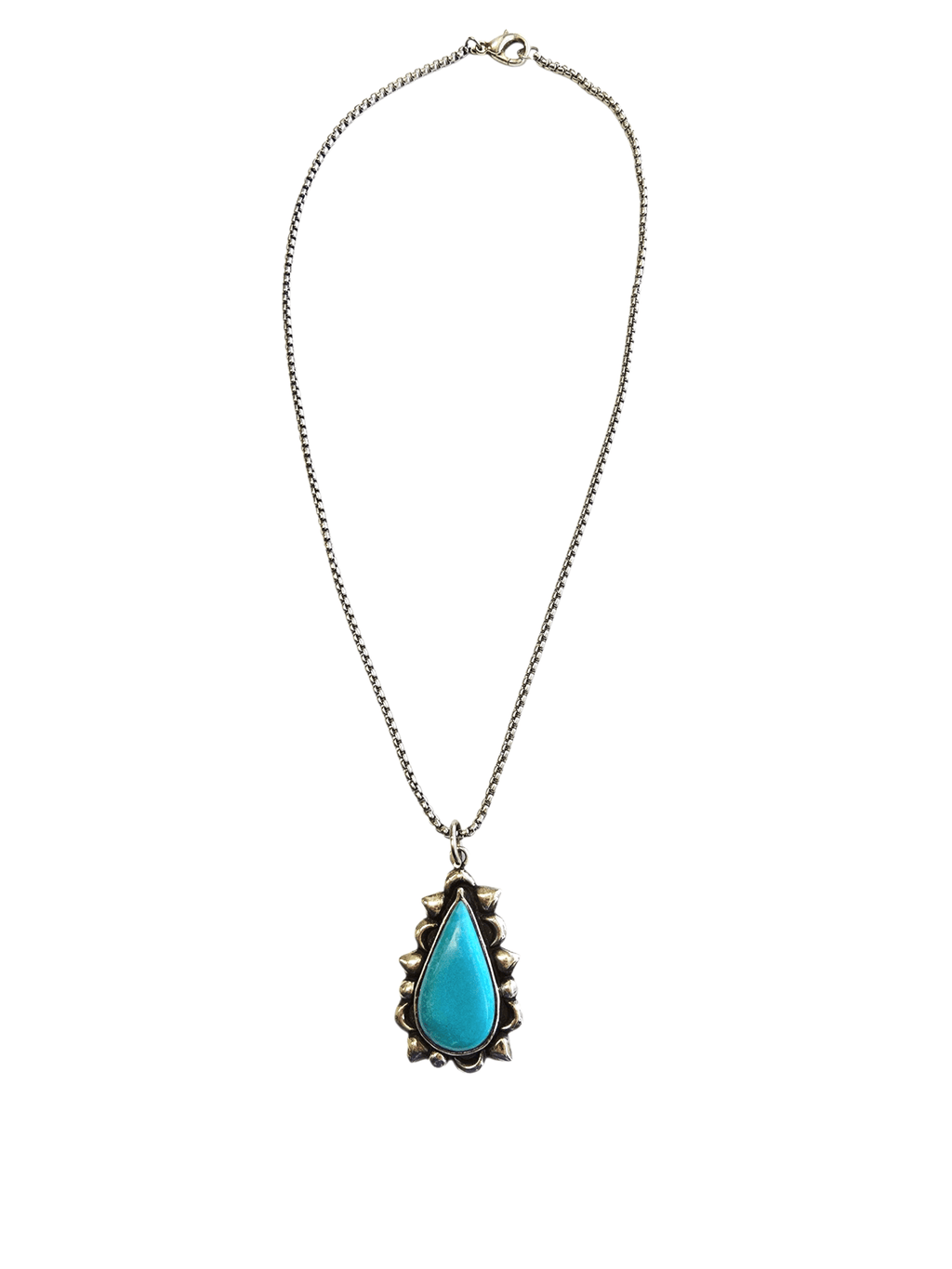 Turquoise Raindrop Necklace - MINU Jewels