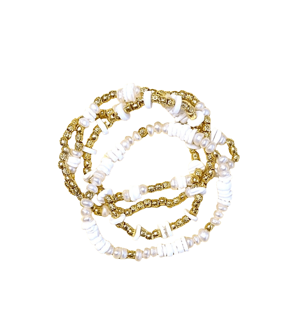 White Desert Bracelets - MINU Jewels