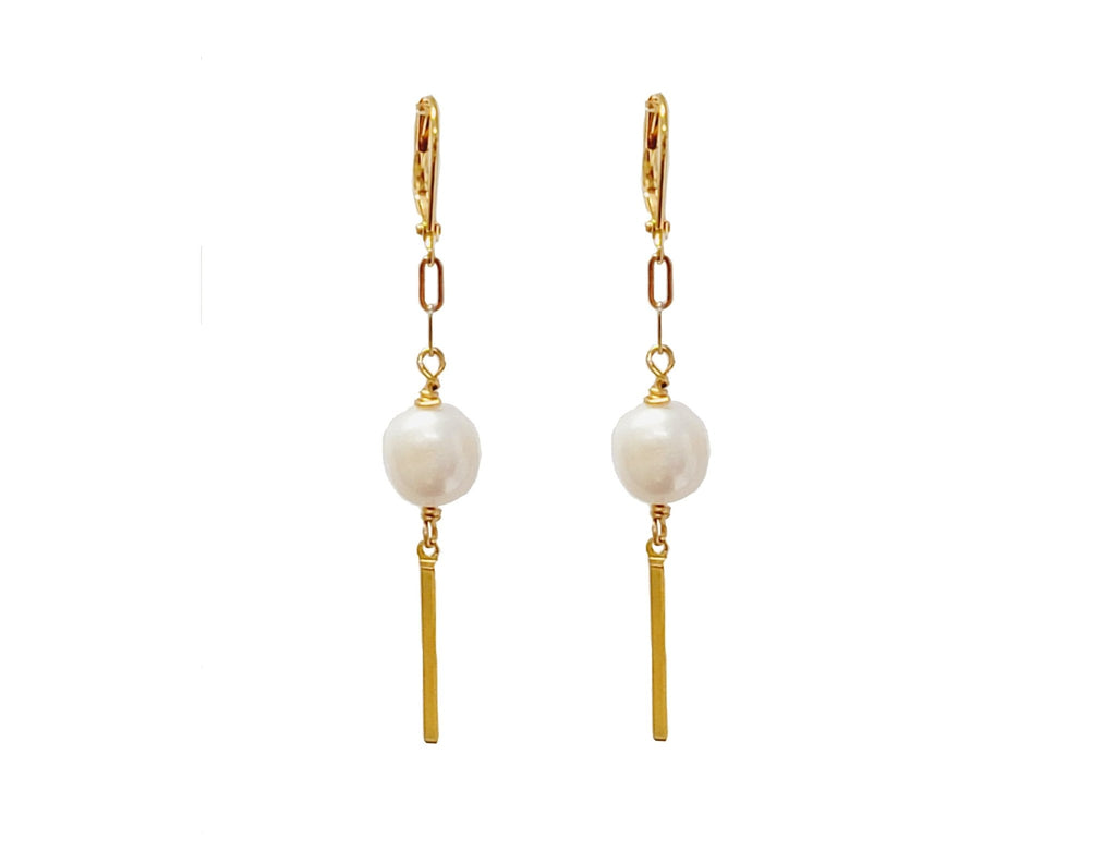 Bar Drop Earrings - Colors Available - MINU Jewels