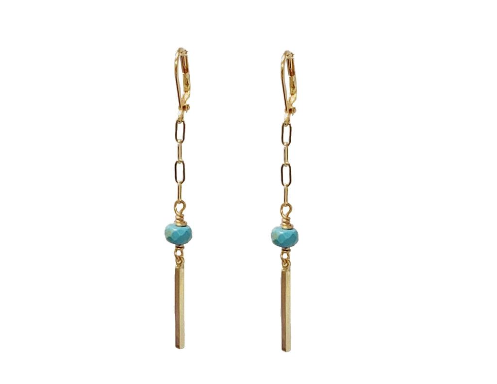 Bar Drop Earrings - Colors Available - MINU Jewels