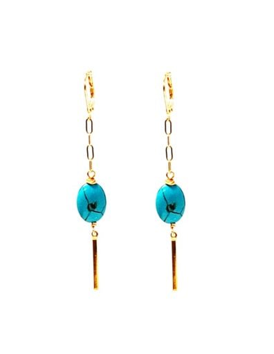 Bar Drop Earrings - Colors Available - MINU Jewels