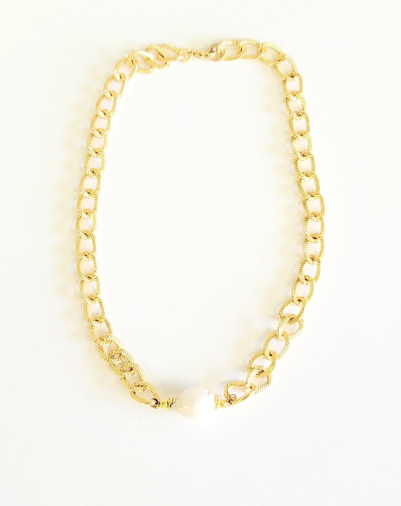 Baroque Chain Necklace - MINU Jewels