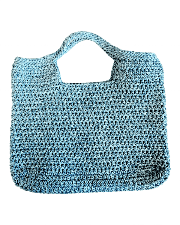 Blue Woven Handbag - MINU Jewels