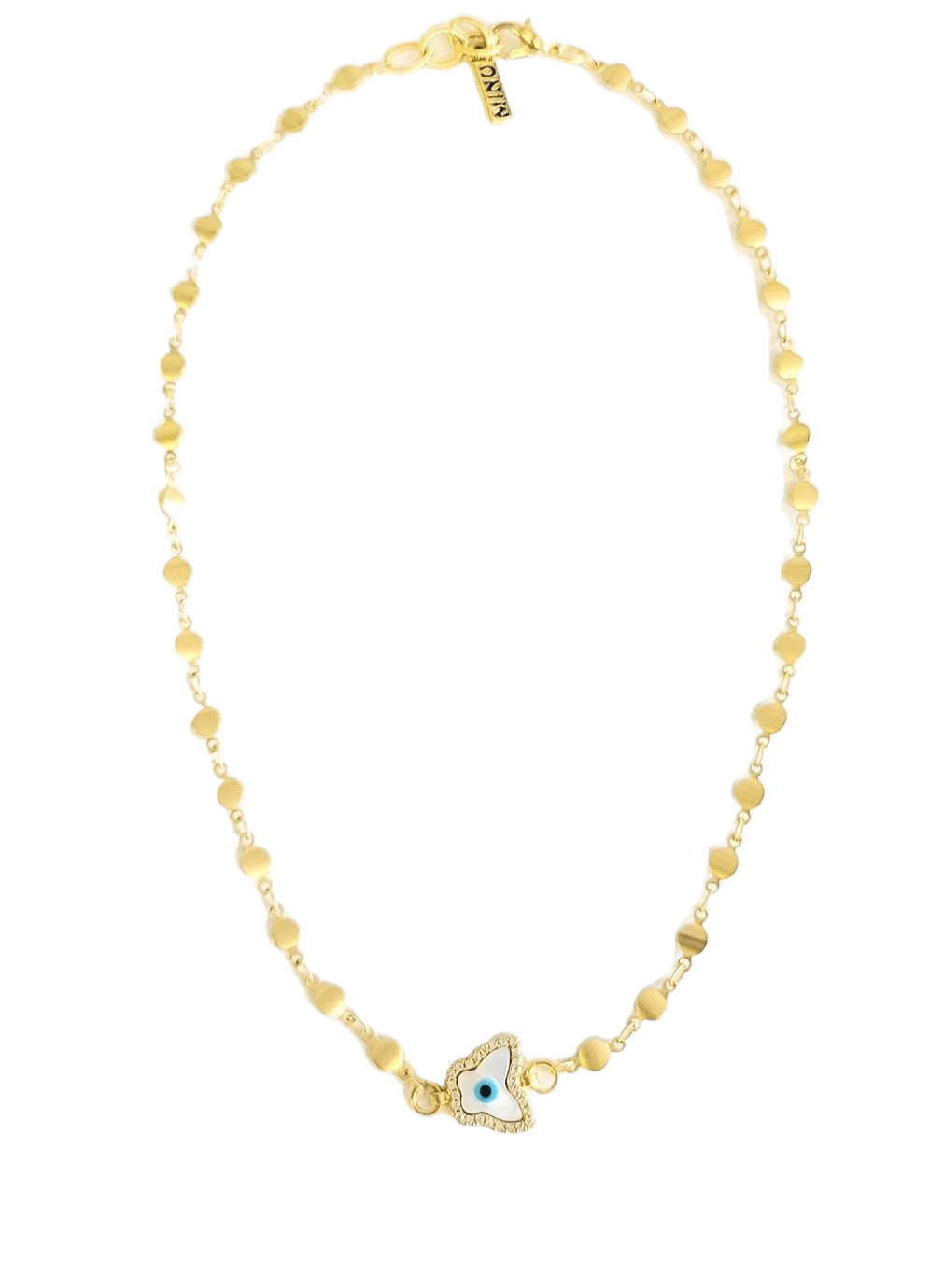 Butterfly Eye Chain Necklace - MINU Jewels