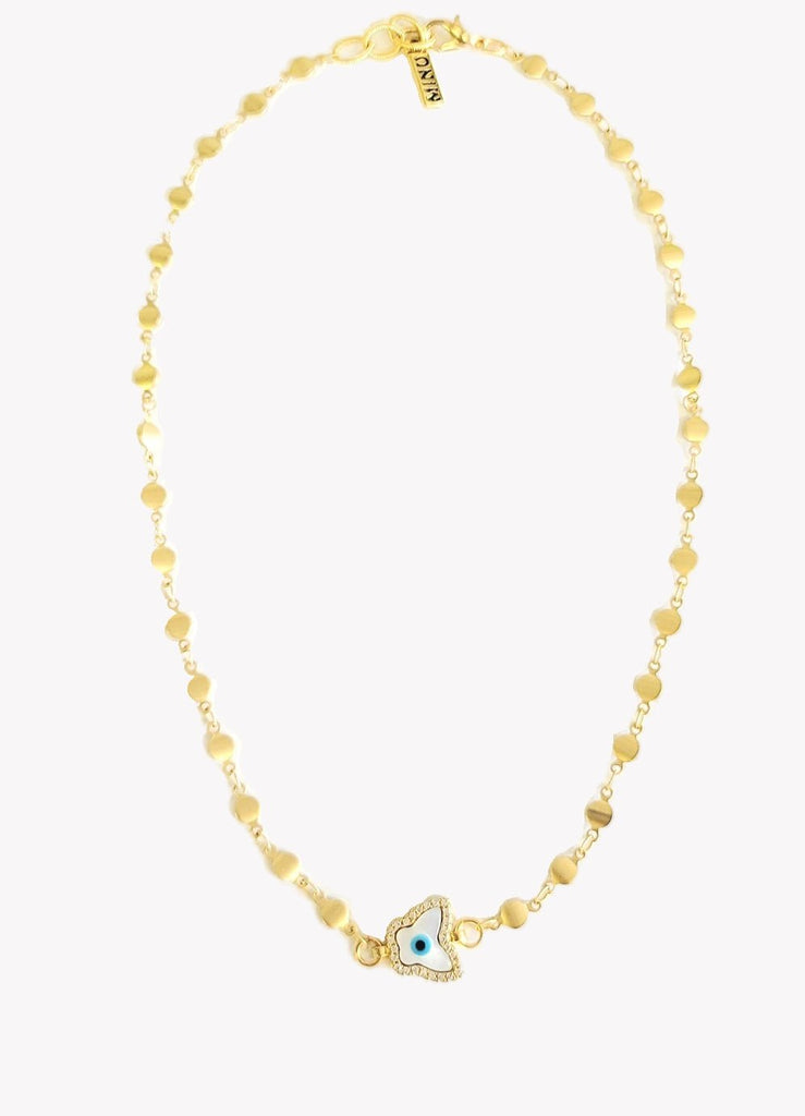Butterfly Eye Chain Necklace - MINU Jewels