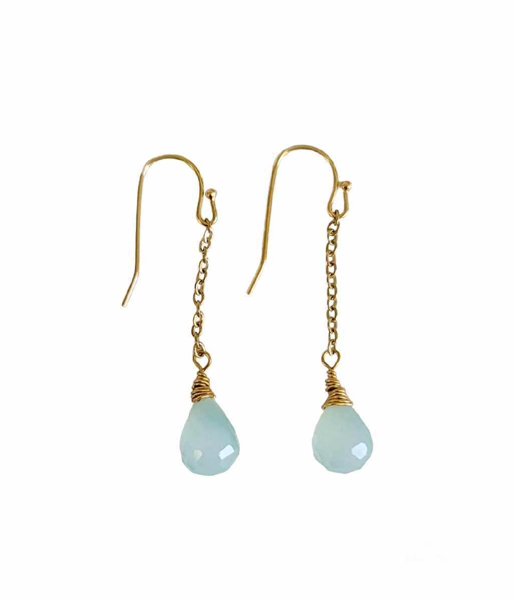 Chalcedony Earrings - MINU Jewels