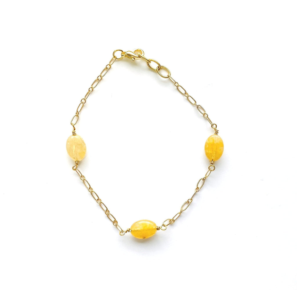 Citrine Anklet - MINU Jewels