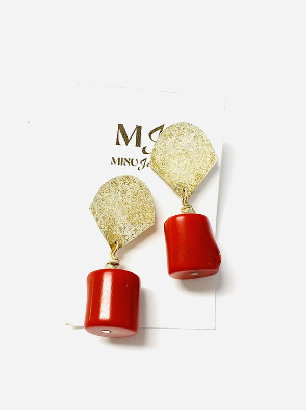 Coral Earrings - MINU Jewels