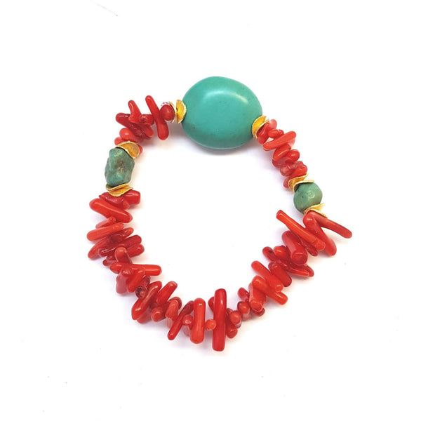 Coral Splash Bracelet - MINU Jewels