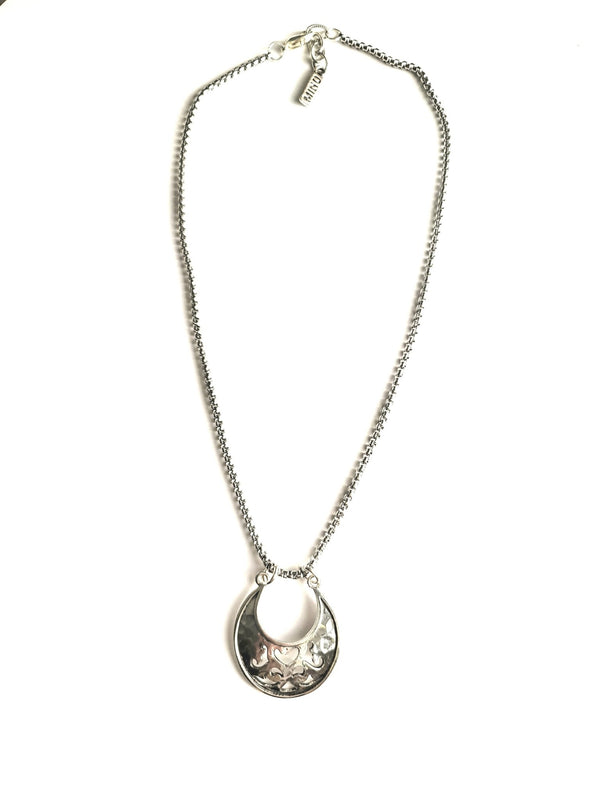 Crescent Cutout Necklace - MINU Jewels