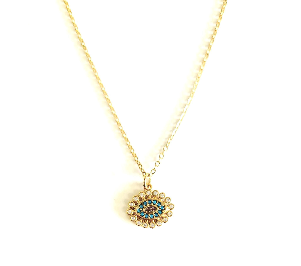 Deco Eye Necklace - MINU Jewels