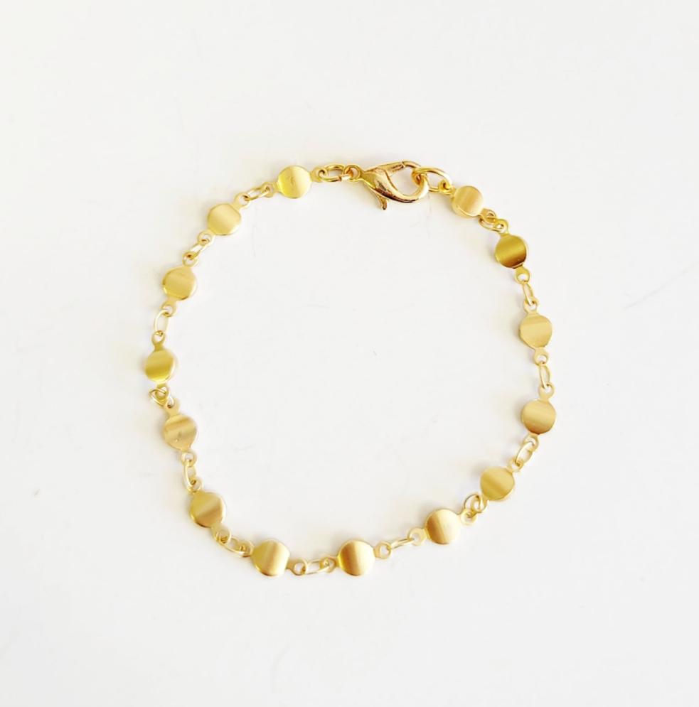 Deco Gold Chain Bracelet - MINU Jewels