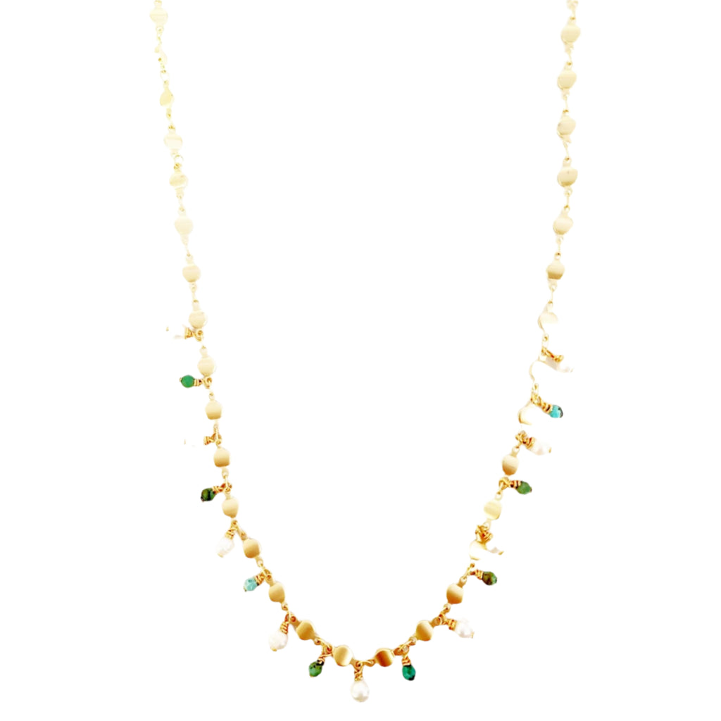 Deco Gold Chain Necklace - MINU Jewels