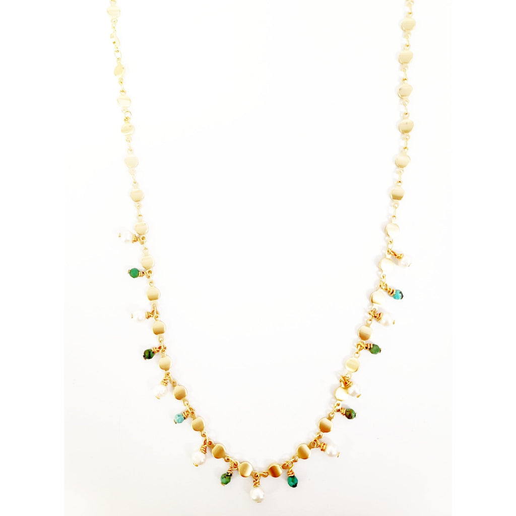 Deco Gold Chain Necklace - MINU Jewels