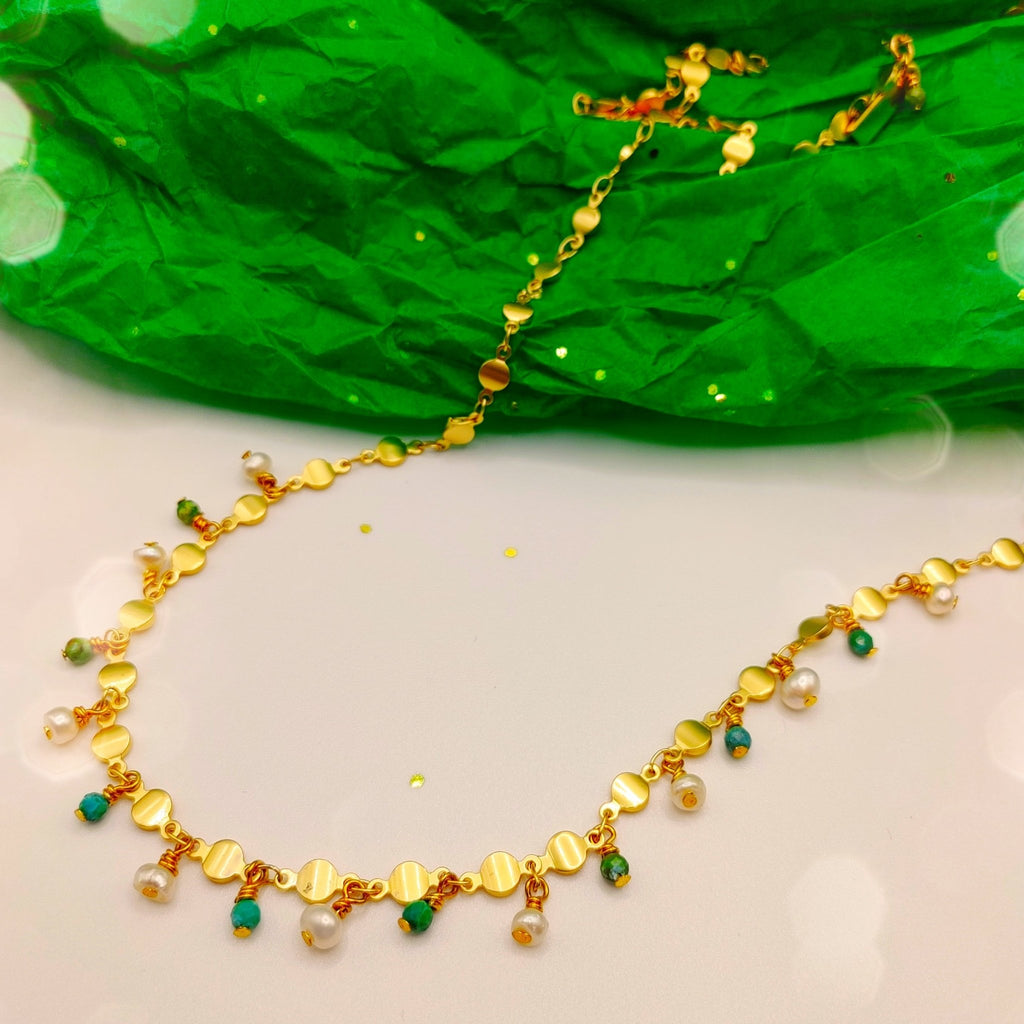 Deco Gold Chain Necklace - MINU Jewels