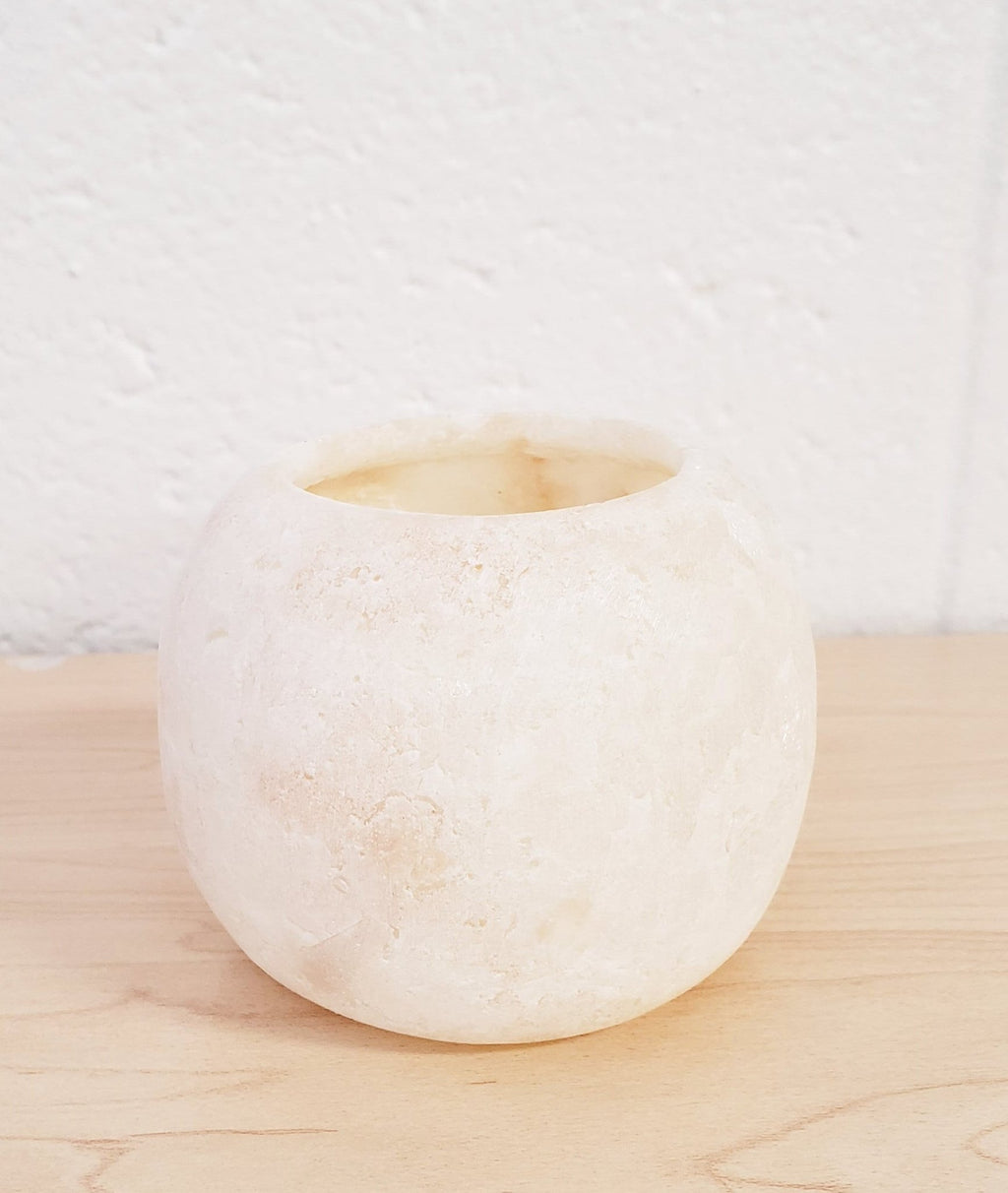 Egyptian Alabaster Candle Holder - MINU Jewels