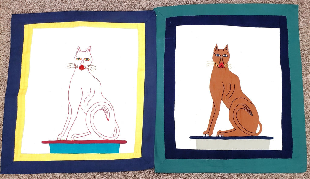 Egyptian Cat Pillow Cases - MINU Jewels