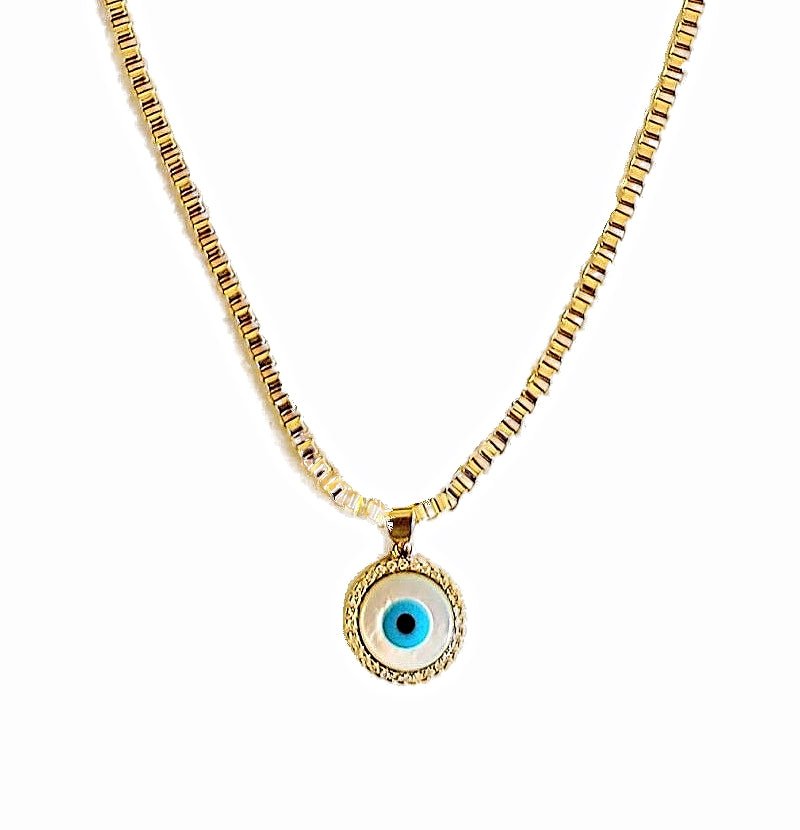 Eye Chain Necklace - MINU Jewels