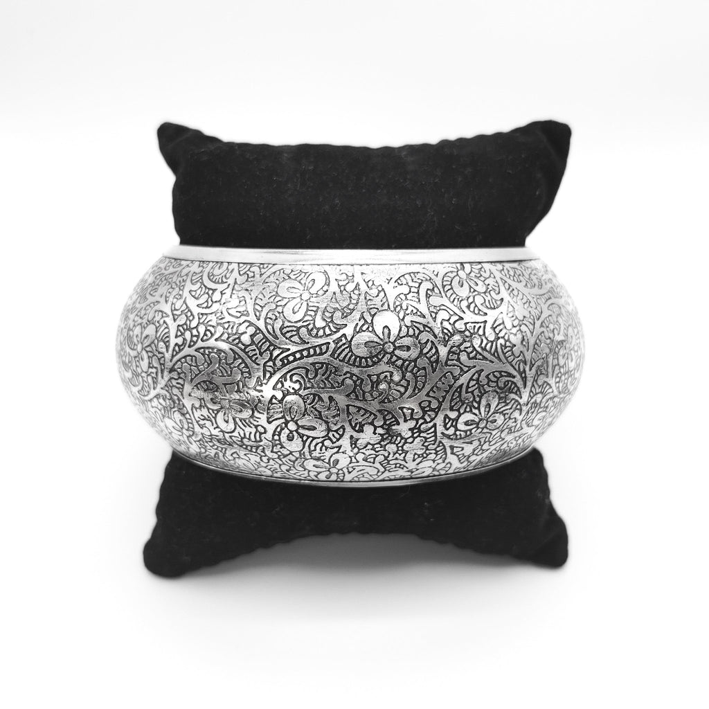 Floral Scroll Bangles - MINU Jewels