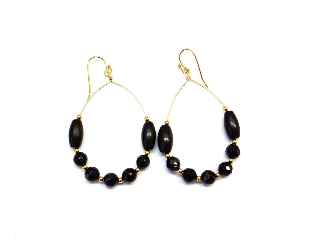 Gemstone Hoops - MINU Jewels