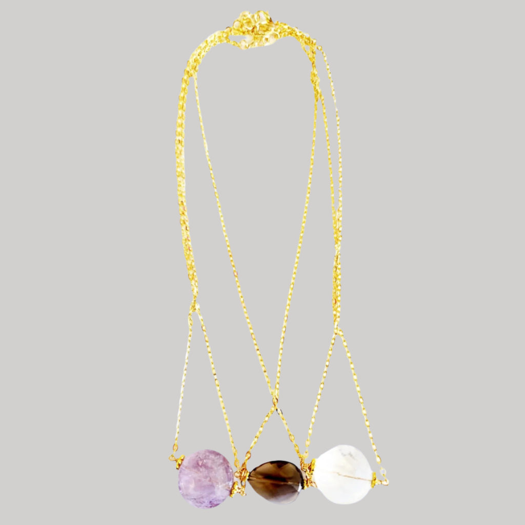 Gemstone Necklace - Colors Available - MINU Jewels