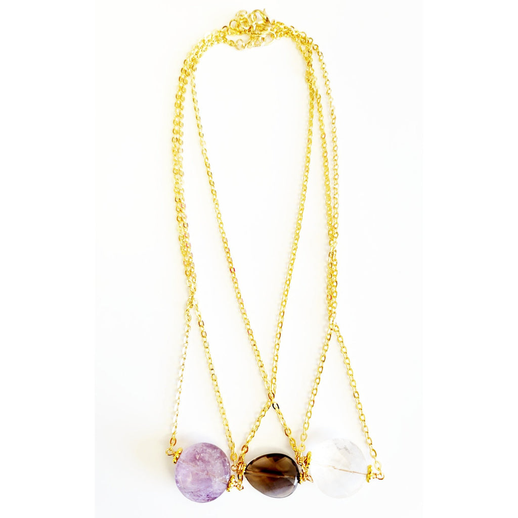 Gemstone Necklace - Colors Available - MINU Jewels
