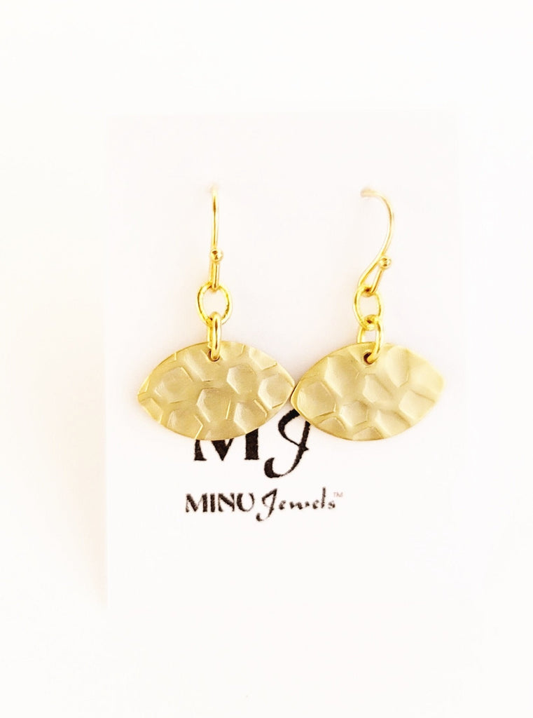 Gold Ain Earrings - MINU Jewels