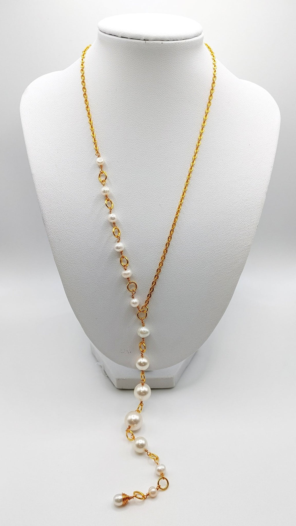 Graduated Pearl Statement Necklace - MINU Jewels