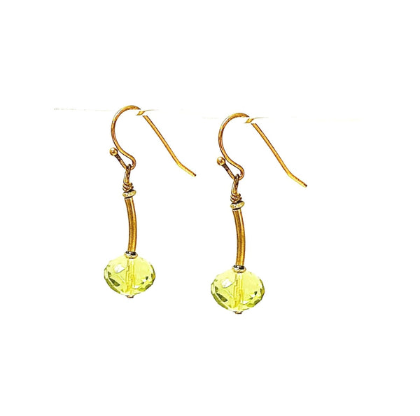 Green Bar Earrings - MINU Jewels