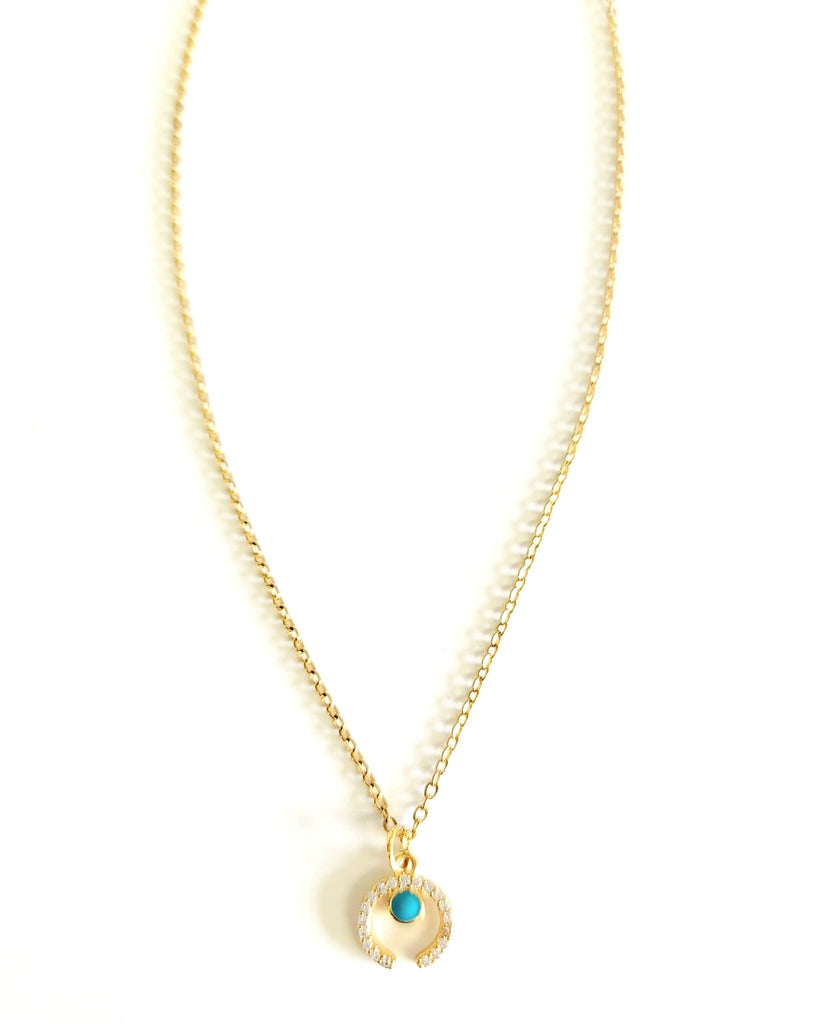Horseshoe Turquoise Necklace - MINU Jewels