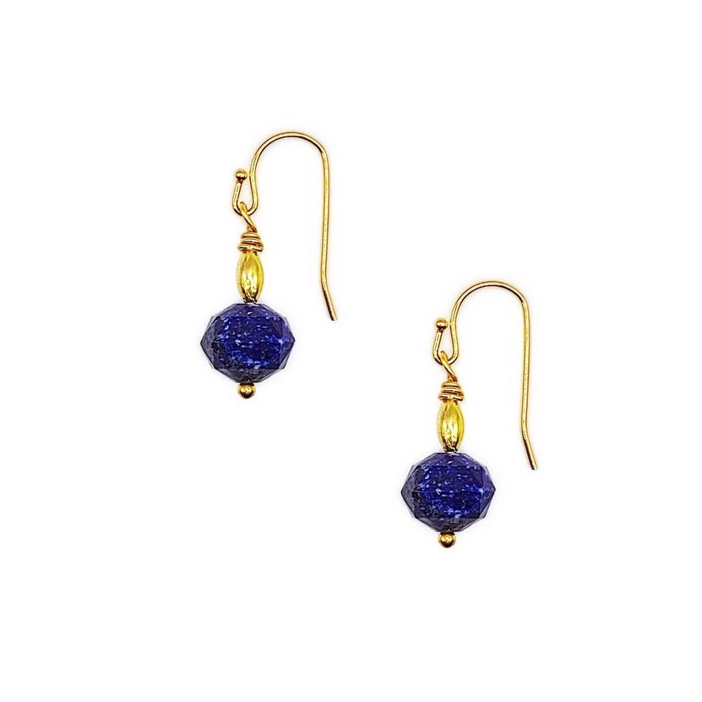 Lapis Dangle Earrings - MINU Jewels