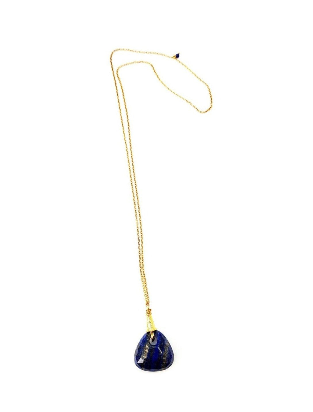 Lapis Long Necklace - MINU Jewels