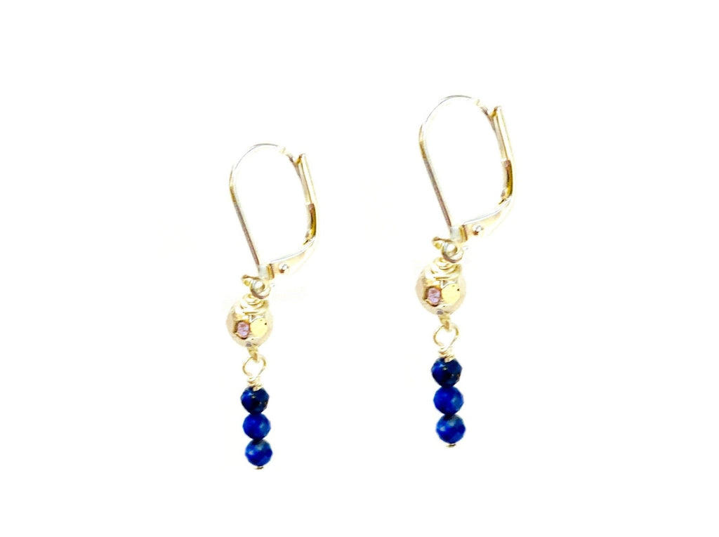 Lapis Silver Drops - MINU Jewels