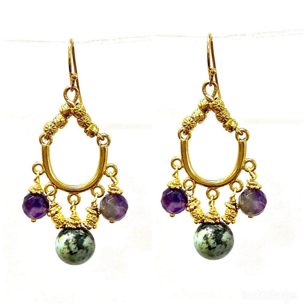 Lilac Earrings - MINU Jewels